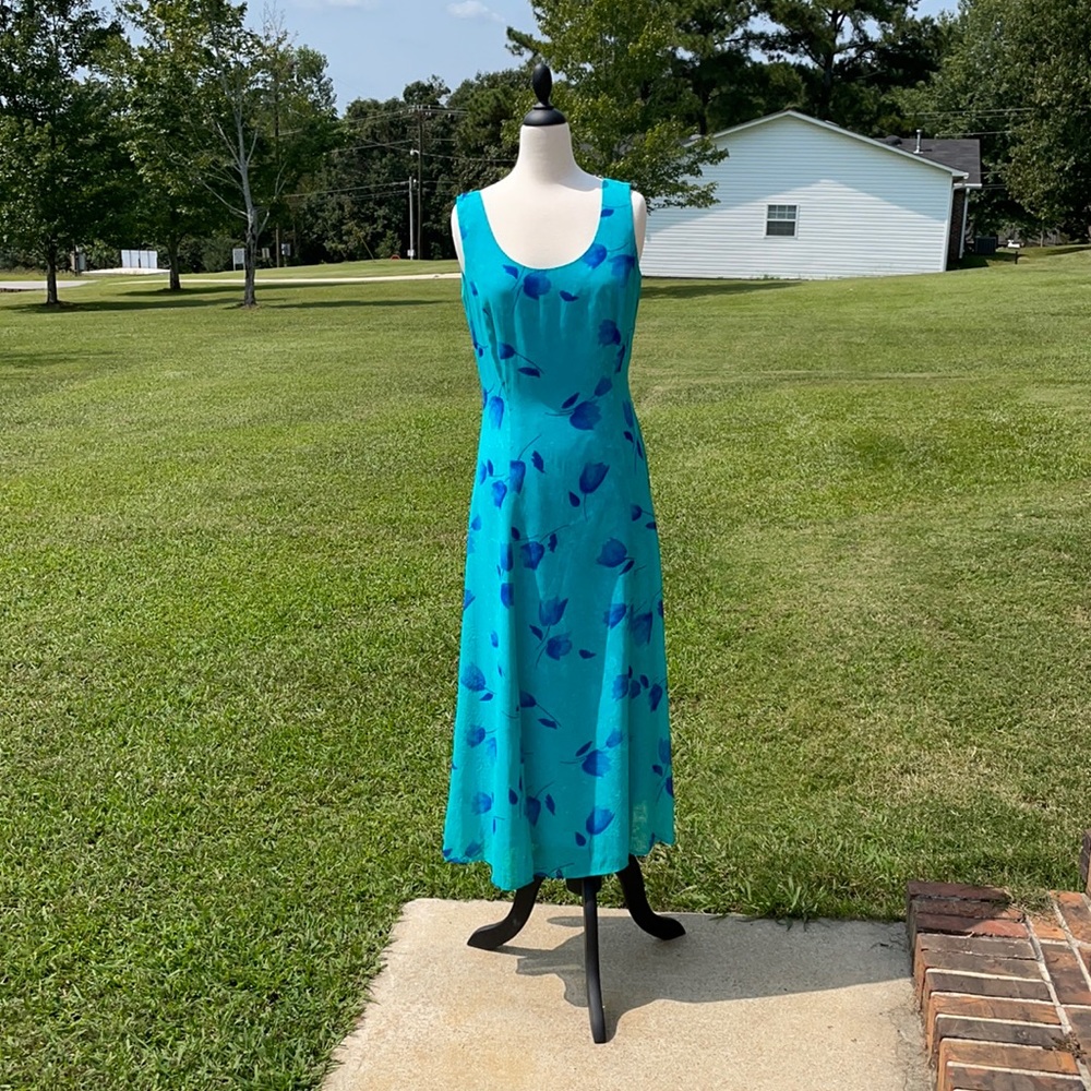 Maggy London Women’s Turquoise Dress - Picture 1 of 5